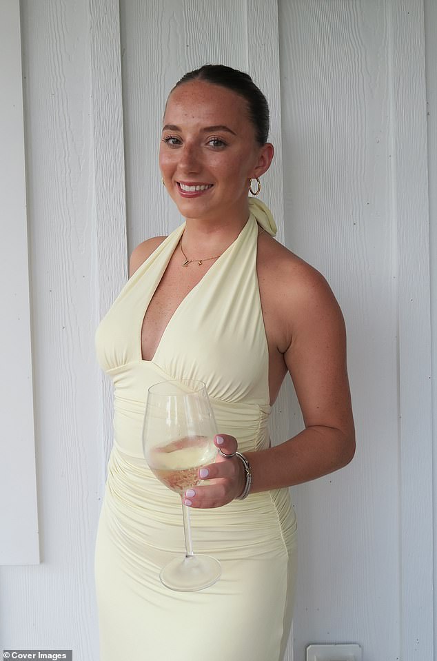 Rachel Christensen (pictured here), 24, was diagnosed with thyroid cancer last year after mistaking her symptoms for exhaustion from a busy lifestyle