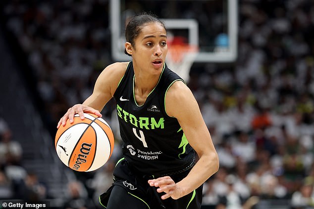 Skylar Diggins has labelled herself as 'God's strongest soldier' amid her ongoing divorce