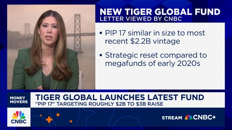 Tiger Global launches new fund as it takes more disciplined approach