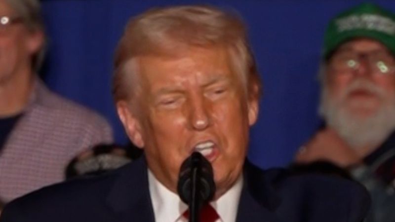 Trump slips back into 2024 campaign mode in insult-ridden speech