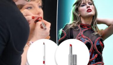 Taylor Swift's Eras Tour lip color revealed — fans find the exact products