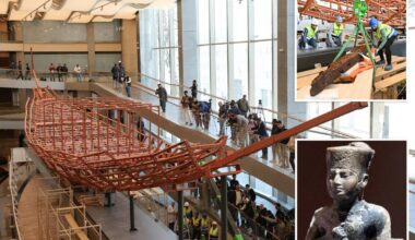 Ancient Egyptian pharaoh’s boat is being restored at record-breaking museum: 'One of the most important restoration projects'