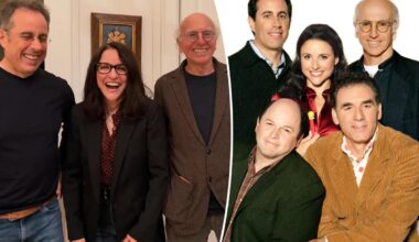 Jerry Seinfeld, Julia Louis-Dreyfus Larry David have 'Seinfeld' reunion