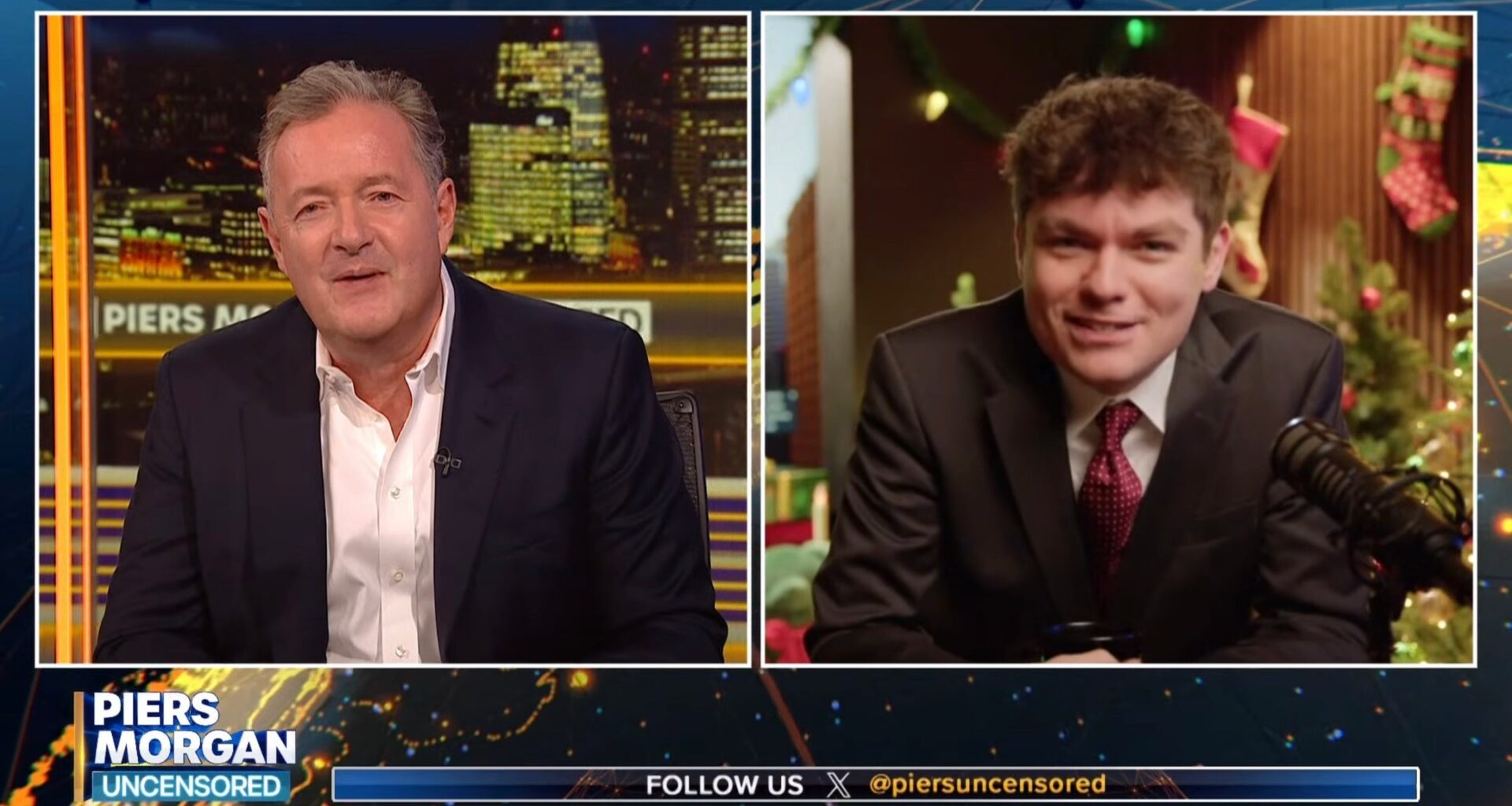 After Tucker Carlson, Piers Morgan interviews antisemite and Holocaust denier Nick Fuentes