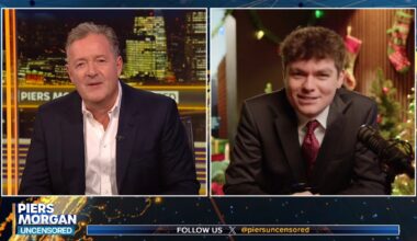 After Tucker Carlson, Piers Morgan interviews antisemite and Holocaust denier Nick Fuentes