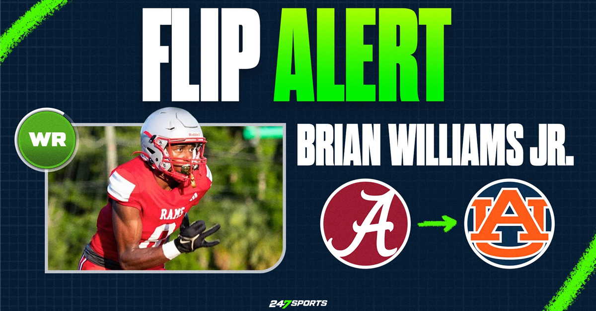 Golesh, Auburn flip WR Brian Williams Jr. from Alabama