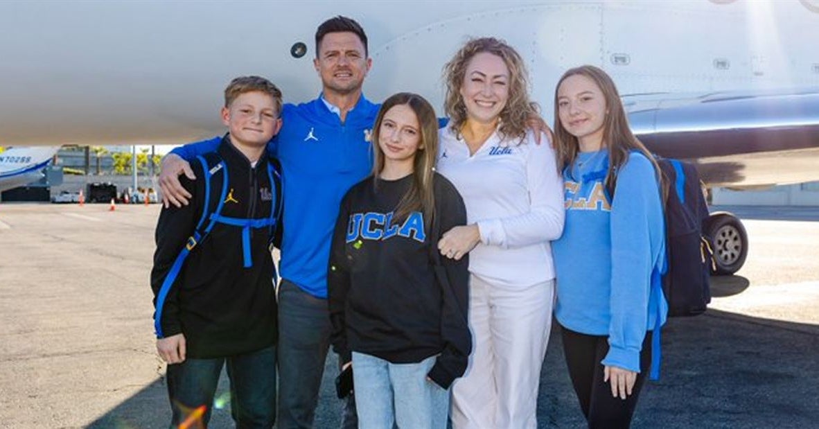 UCLA Coach Bob Chesney and Family Land in L.A.