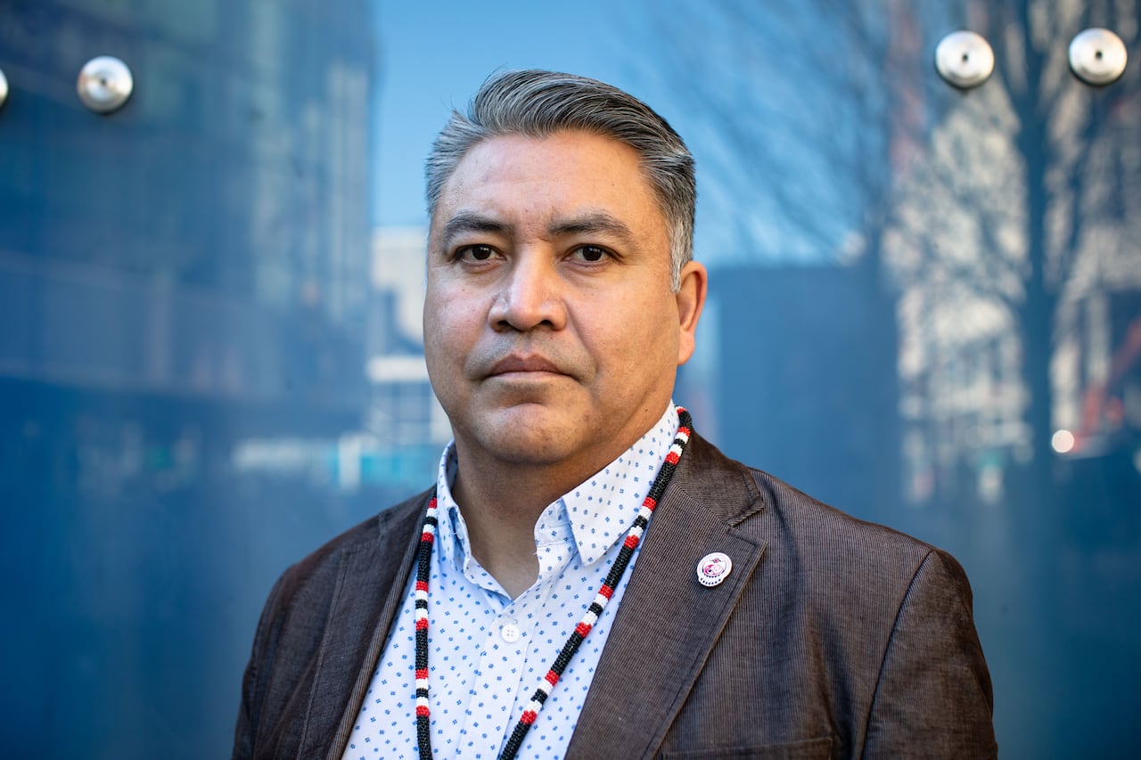 BC Assembly of First Nations Regional Chief Terry Teegee poses for a portrait