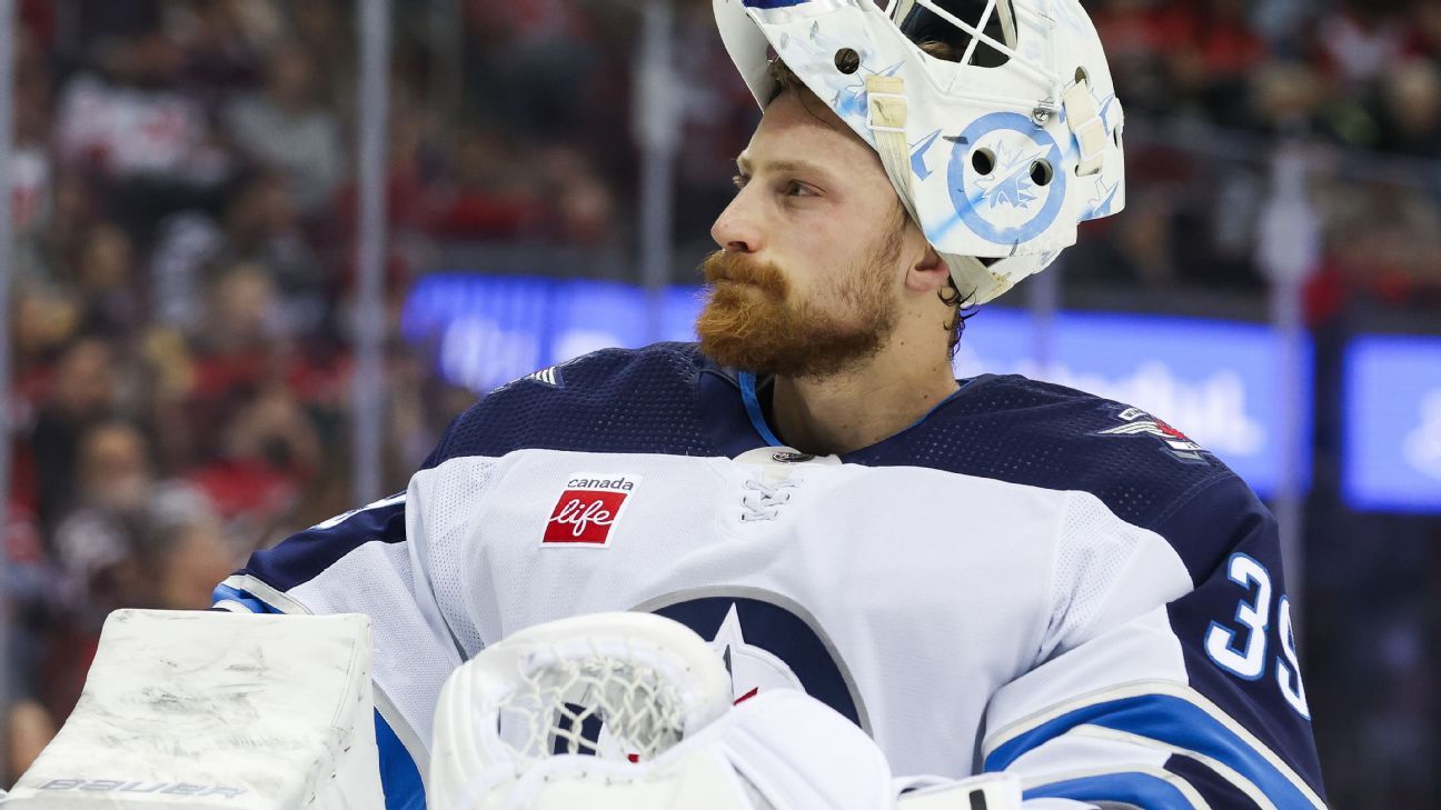 Blackhawks assign G Laurent Brossoit to minors for a conditioning