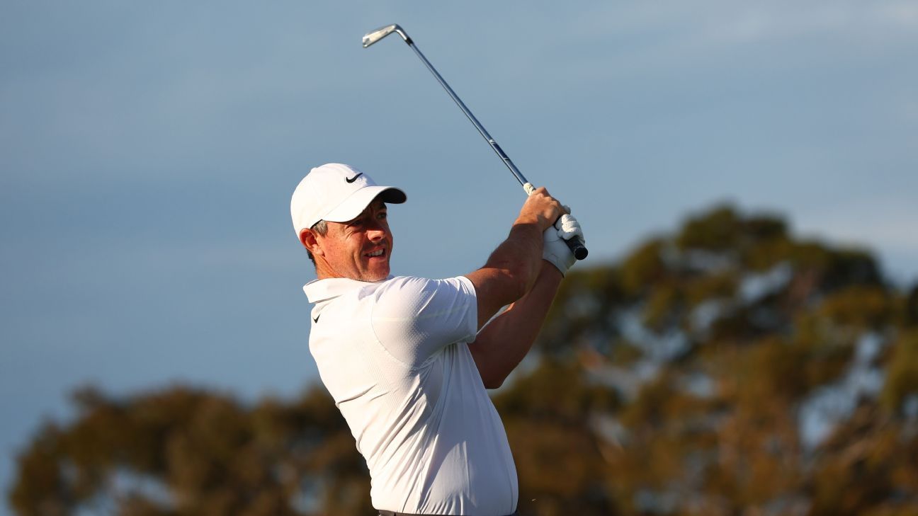 2025 Australian Open Golf live updates: Rory McIlroy in action on Day 2