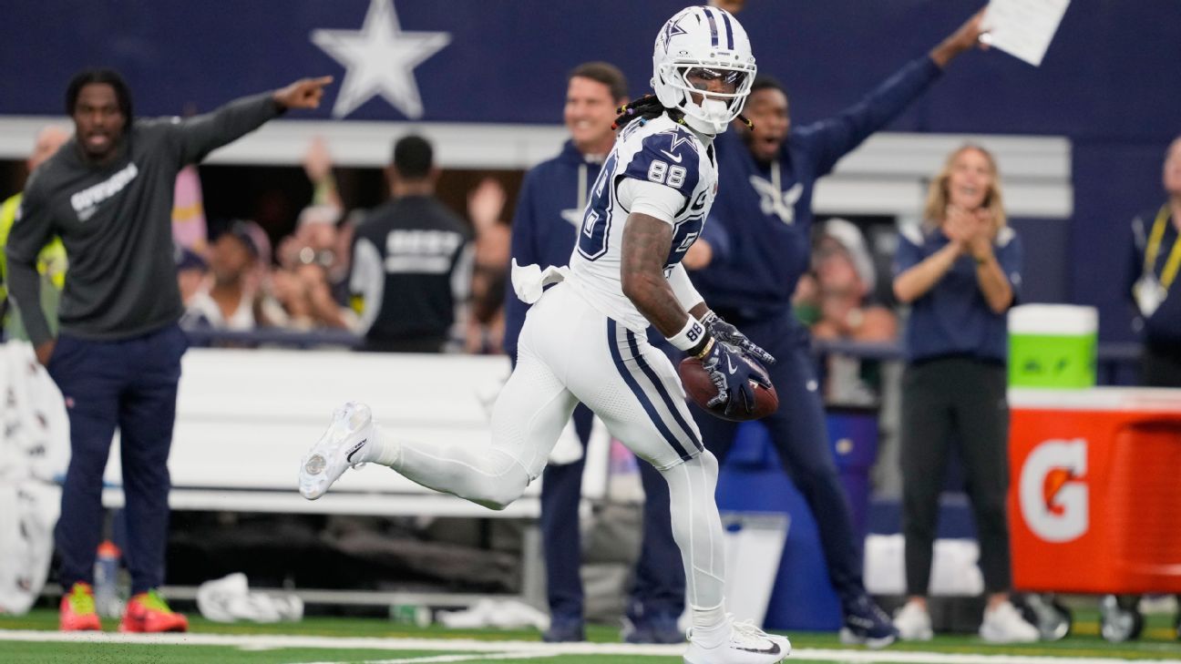 Cowboys WR CeeDee Lamb suffers concussion vs. Lions