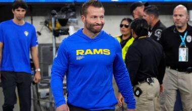 Rams' McVay ill, will travel to Arizona separate from team