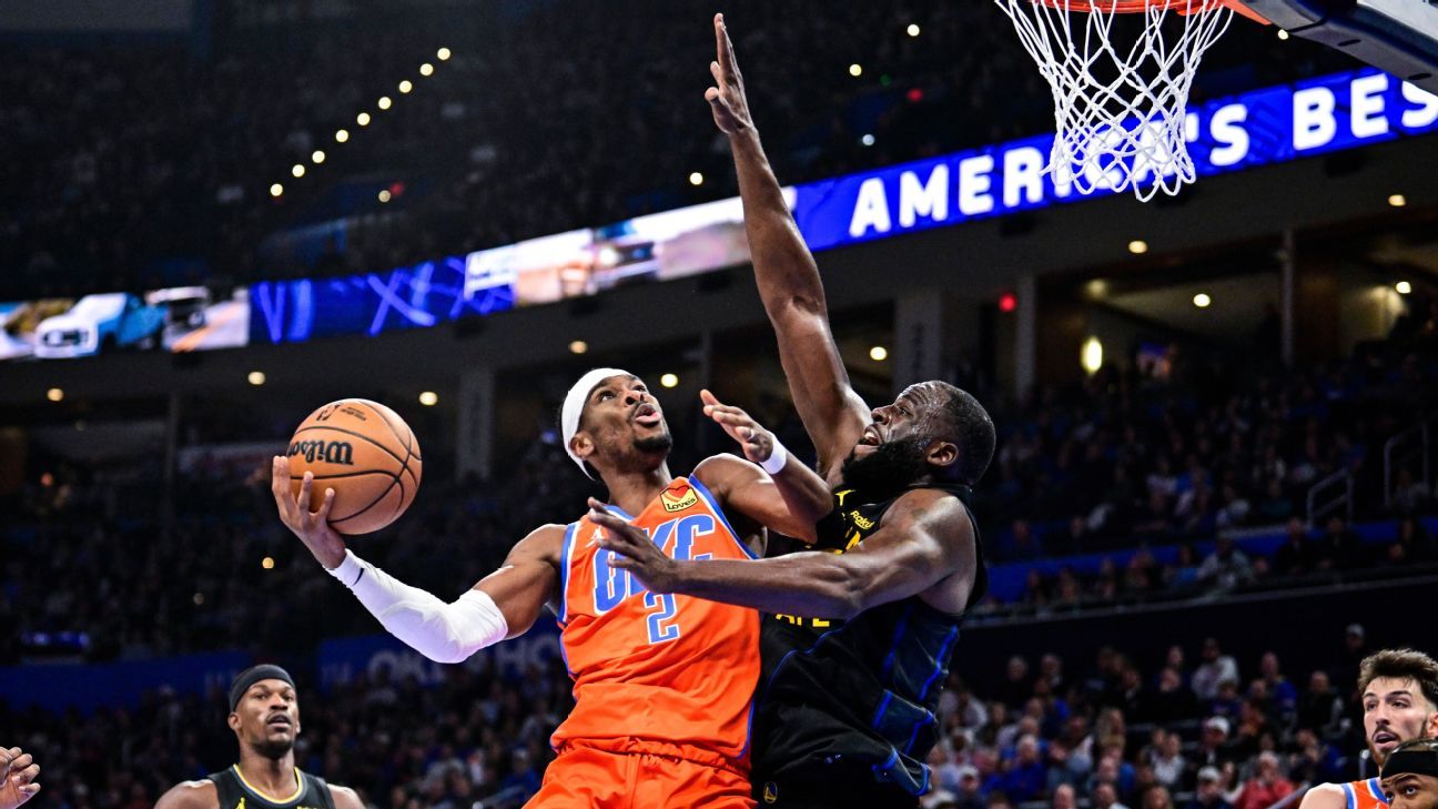 Thunder's Shai Gilgeous-Alexander (elbow) out vs. Jazz