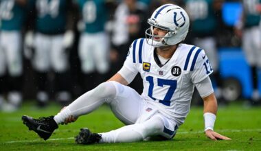 Colts QB Daniel Jones suffers Achilles injury, ruled out