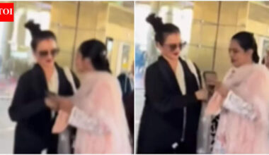‘Jaya Bachchan 2.0': Netizen tags Rekha as the veteran ignores fan at the airport, declines photo request |