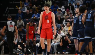 Yang Hansen, rookie from China, makes first NBA start