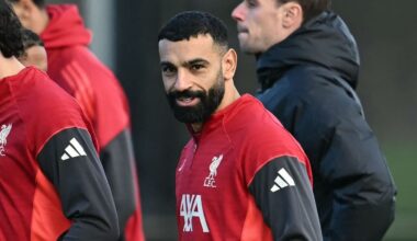 Mohamed Salah trains with Liverpool, travel status unclear - sources