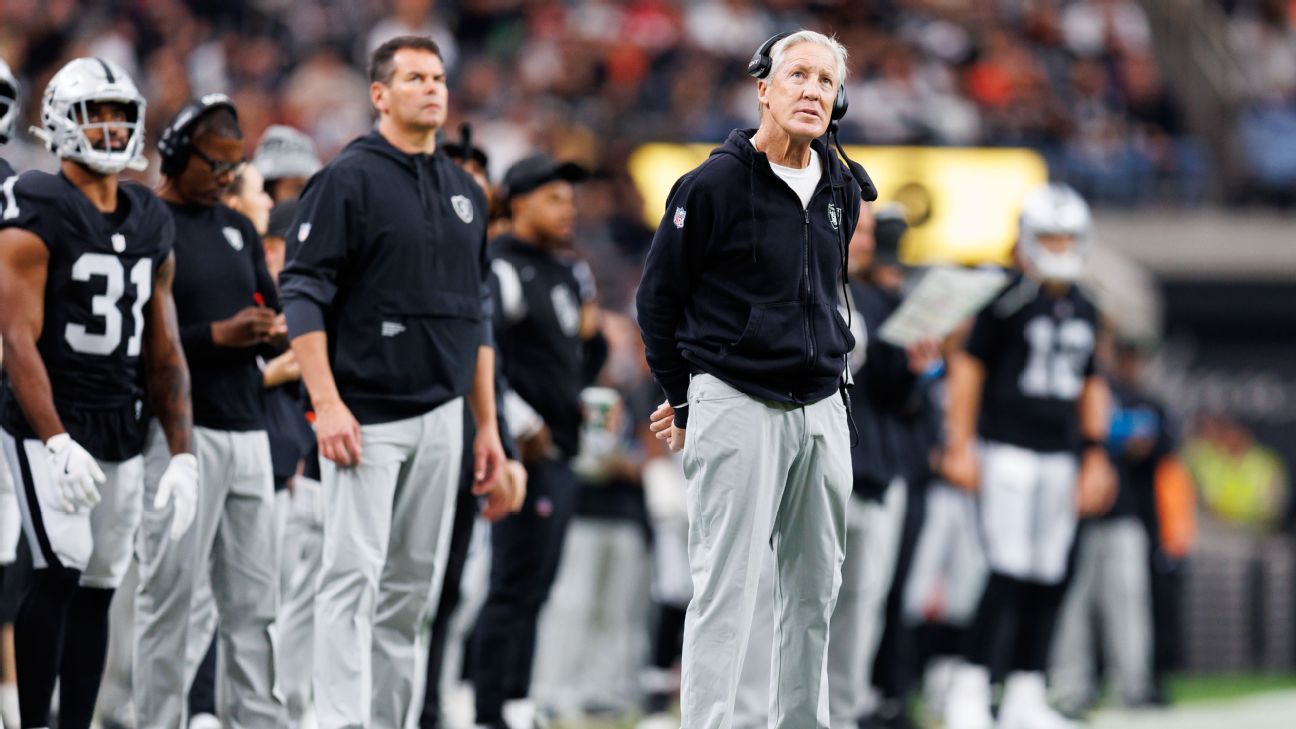 Raiders' Pete Carroll explains call for late FG down 10 points