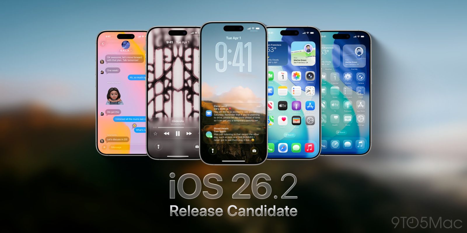 iOS 26.2 release candidate