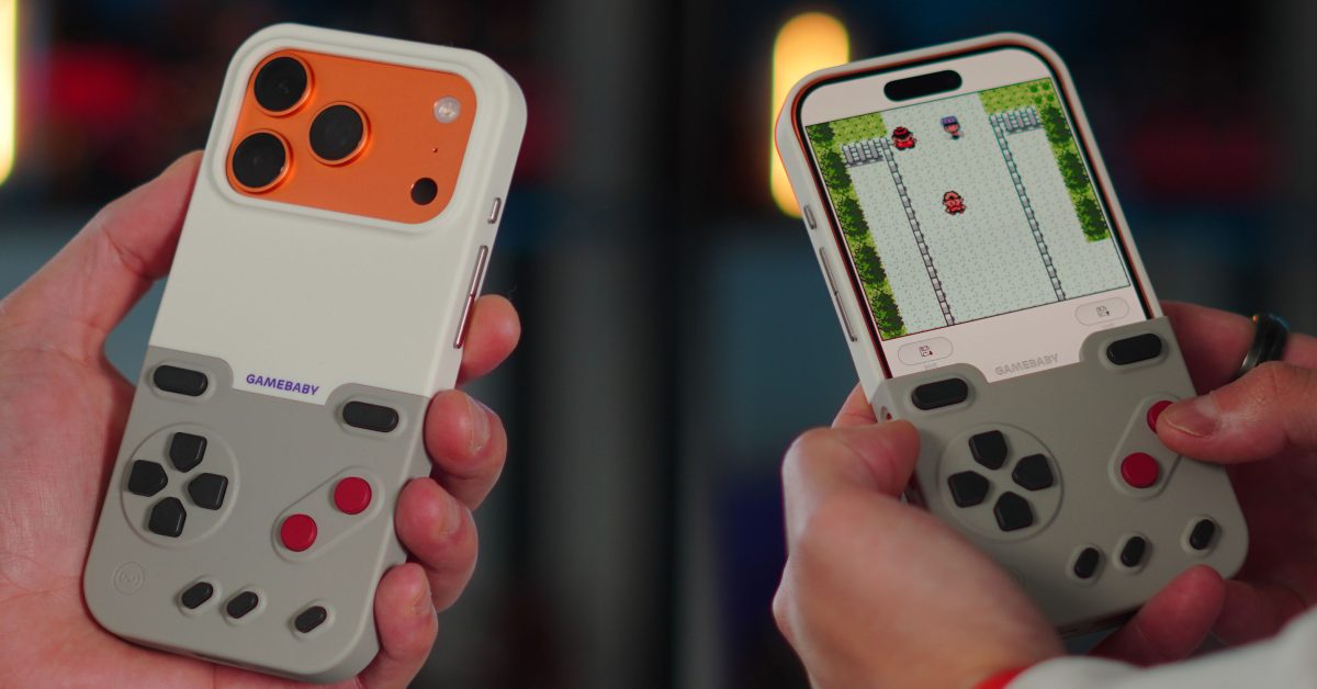 This iPhone case turns your phone into a retro console with buttons