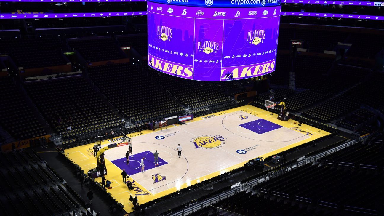 Sources: Lakers to use standard court for NBA Cup quarterfinal