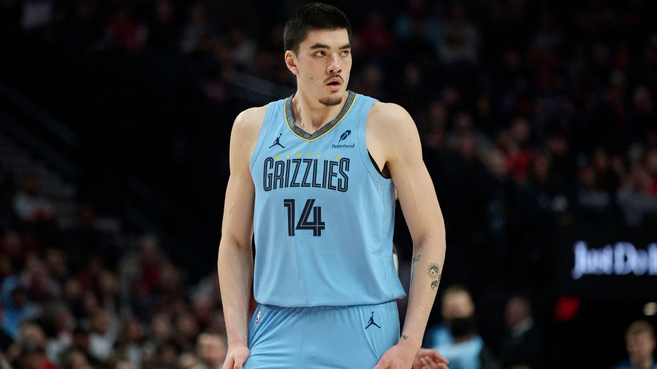 Grizzlies' Zach Edey (ankle) to be reevaluated in 4 weeks