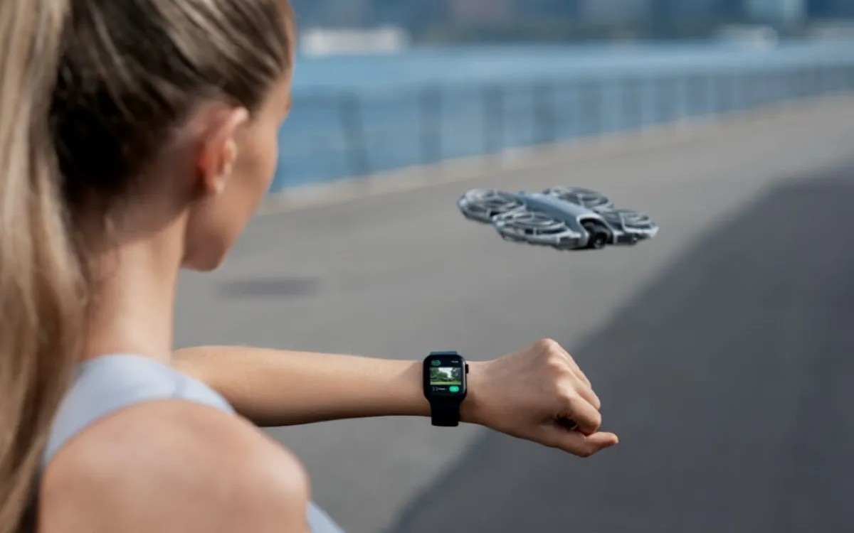 You can now control the DJI Neo 2 with your Apple Watch