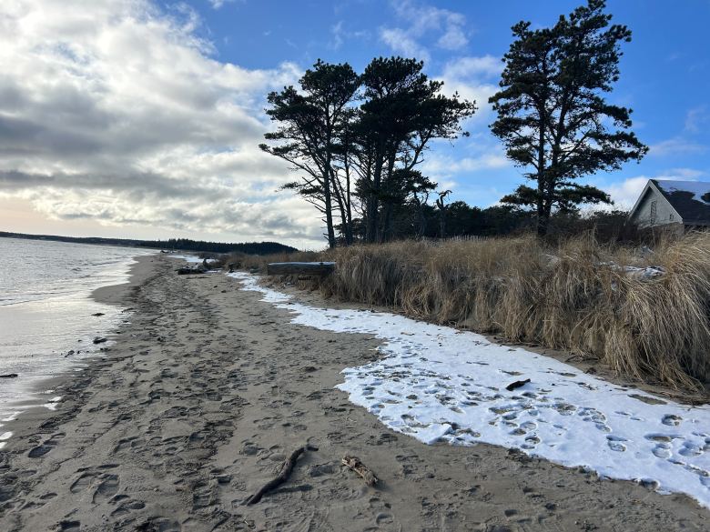 Shifting river complicates efforts to halt erosion at Popham Beach