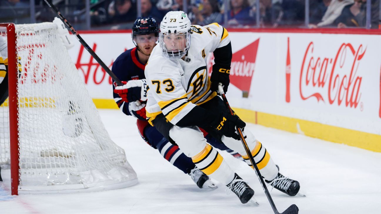 Charlie McAvoy collects assist in return as Bruins top Jets