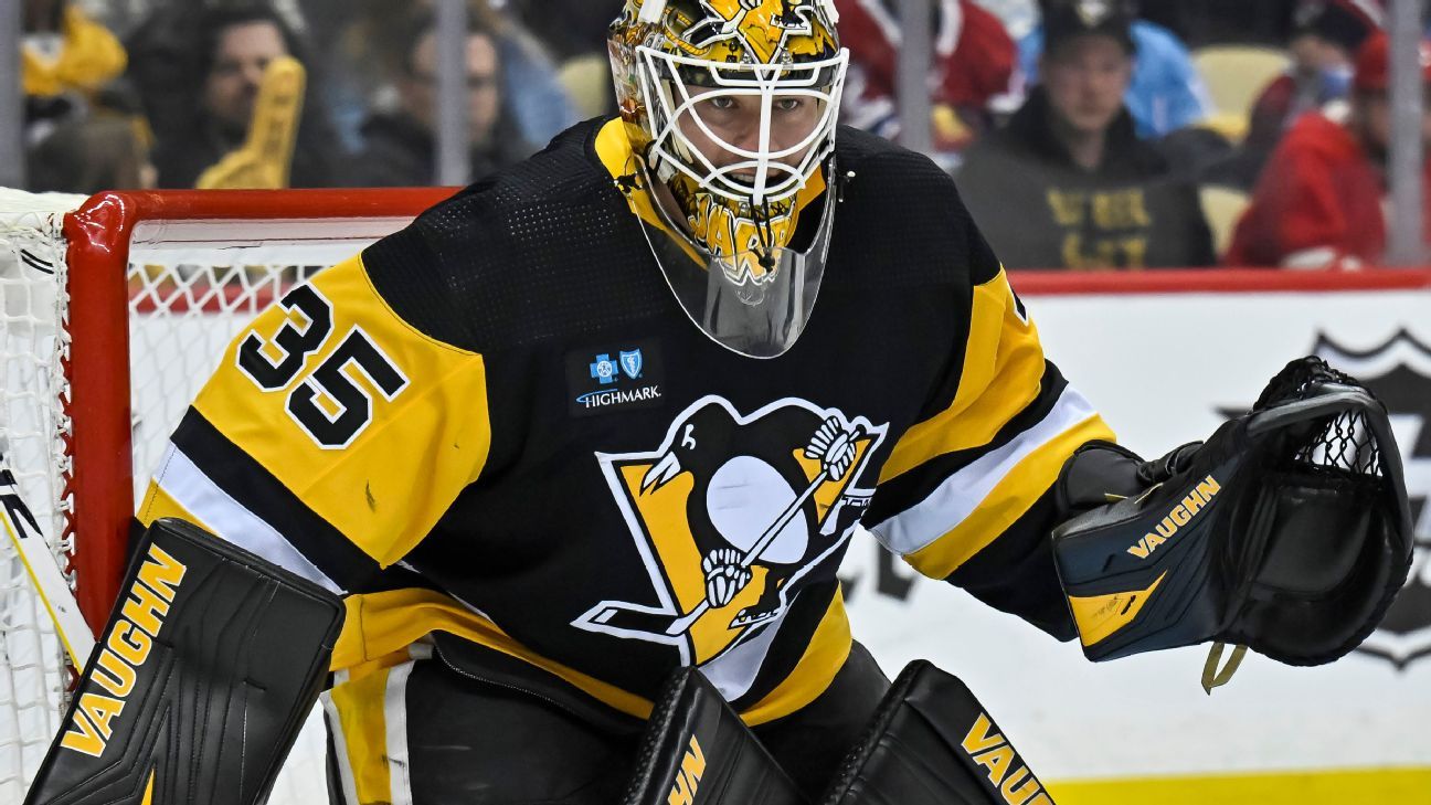 Oilers trade for Penguins' Tristan Jarry to solve issues in net