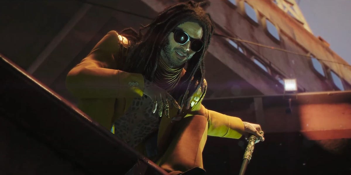 First look at Lenny Kravitz's "magnetic" James Bond villain in 007 First Light