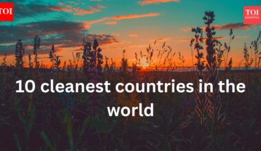 10 cleanest countries in the world as per EPI index