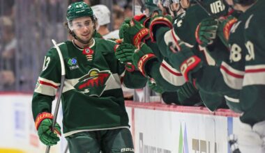 Quinn Hughes scores in Minnesota debut as Wild beat Bruins