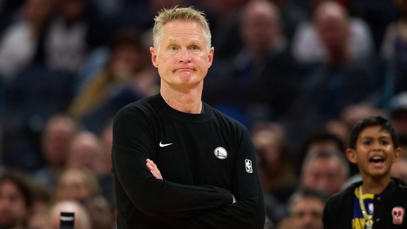 Steve Kerr 'not doing my job well' as Warriors continue to struggle