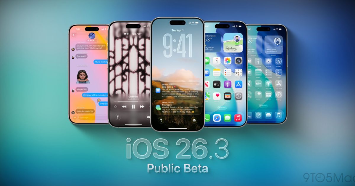 iOS 26.3 public beta now available, here’s what’s new