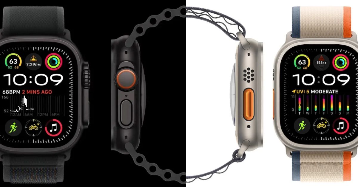 All black and natural Apple Watch Ultra 2 configs are $250 off in brand new condition