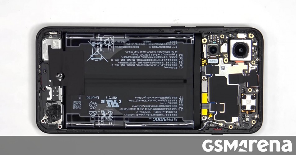 OnePlus 15R teardown video reveals repair-friendly design