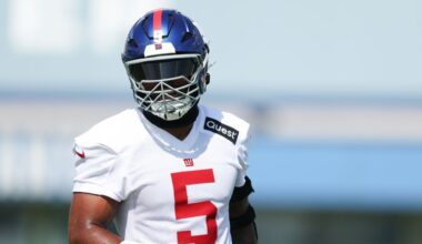 Giants put LB Kayvon Thibodeaux (shoulder) on IR, ending his season