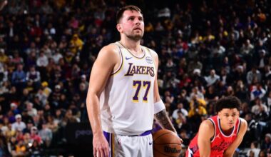 Lakers lose Luka Doncic to leg contusion vs. Clippers