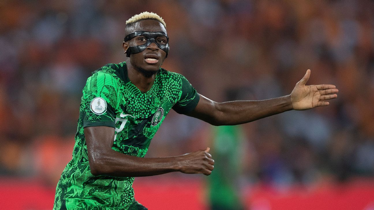 Nigeria using WC 'pain' as motivation at AFCON, Oshimhen says