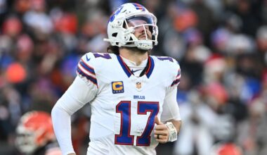 Bills QB Josh Allen day-to-day with right foot injury