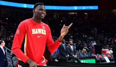 Hawks reserve center N'Faly Dante (ACL) out remainder of season