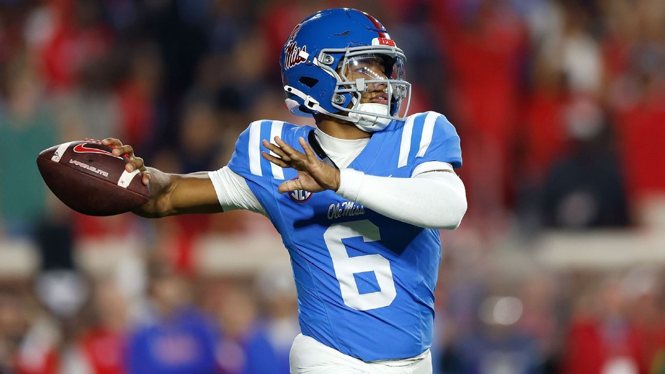 Ole Miss QB Chambliss faces complex process to get 6th year