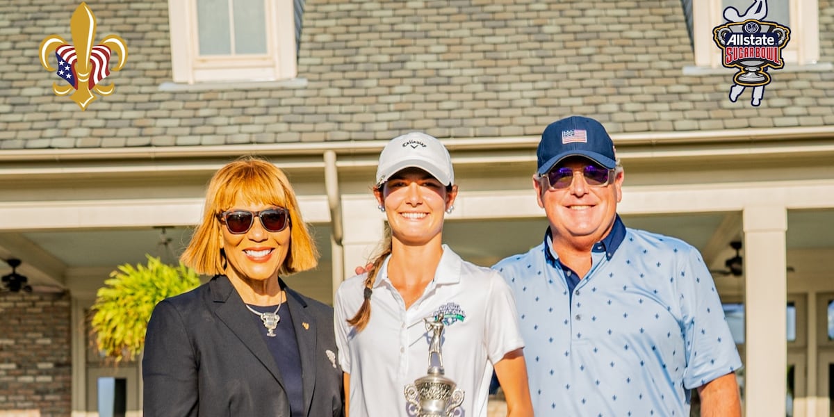 New Orleans teen Jade Neves wins 2025 Allstate Sugar Bowl Tommy Moore Memorial junior golf title