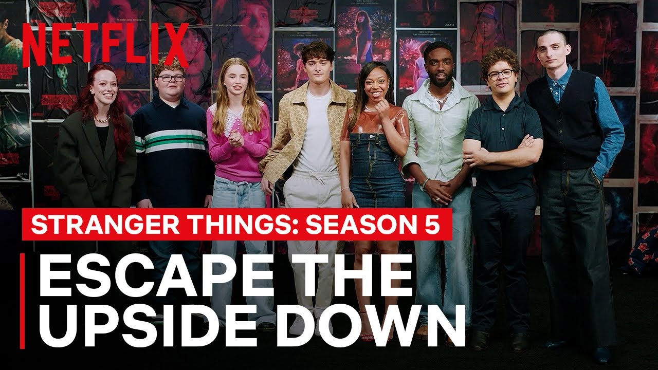 Escape the Upside Down with the Stranger Things Cast | Stranger Things 5 | Netflix Philippines - YouTube