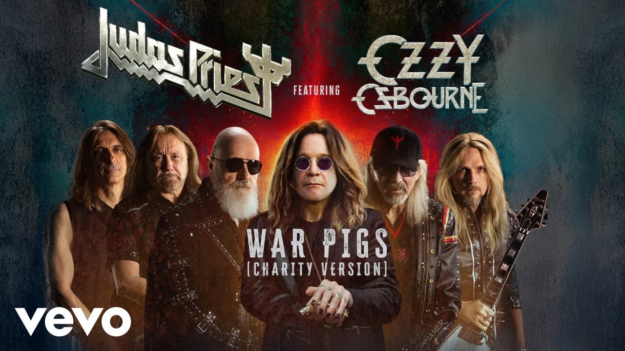Judas Priest, Ozzy Osbourne - War Pigs (Charity Version - Official Audio) - YouTube