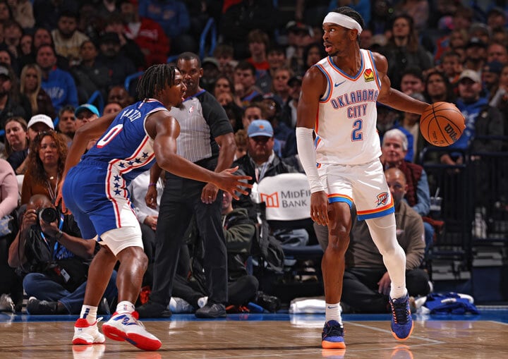 Tyrese Maxey, Shai Gilgeous-Alexander