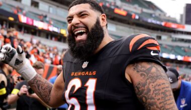 Lineman Cody Ford's 21-yard catch highlights Bengals' win