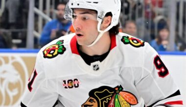 Struggling Chicago Blackhawks lose, place Frank Nazar on IR