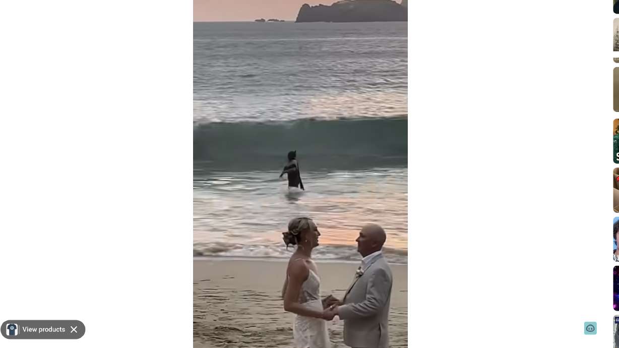 Have You Seen This? Beach wedding gets unexpected visit from Batman